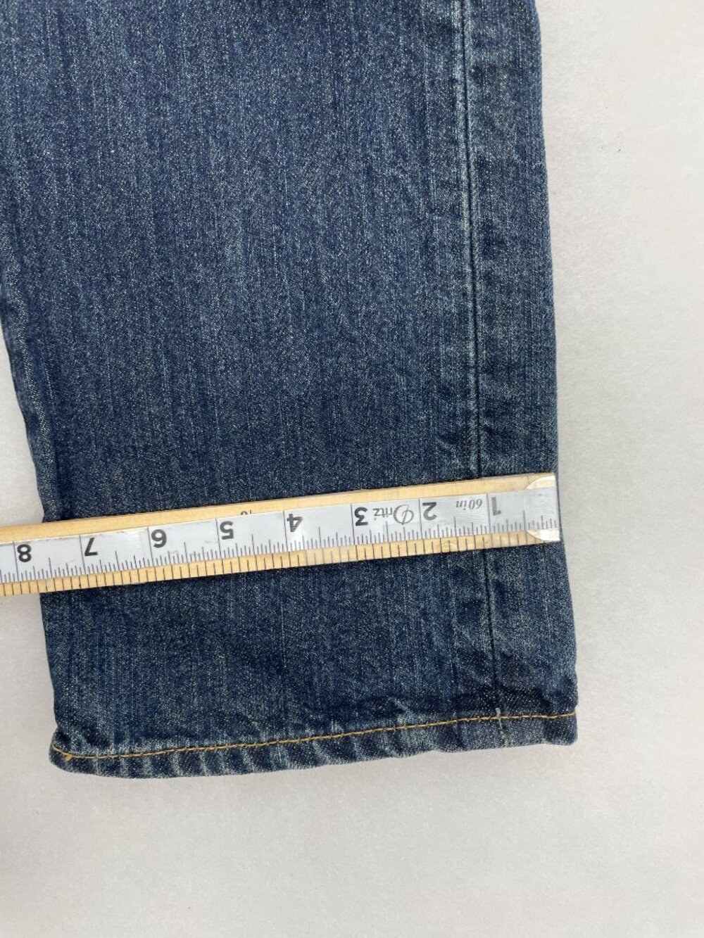 Polo Ralph Lauren 018 Slim Straight Dark Wash Denim Jeans Men's 34x33 - Picture 16 of 16